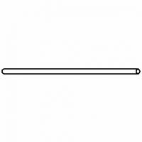 KLEIDERSTANGE - Aluminium - Grau, Metall (88/3/2cm) - home24