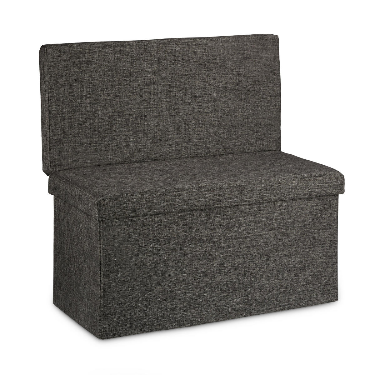 BANCĂ Maro pliabilă - maro, compozit lemnos/material textil (76/73/38cm) - Relaxdays