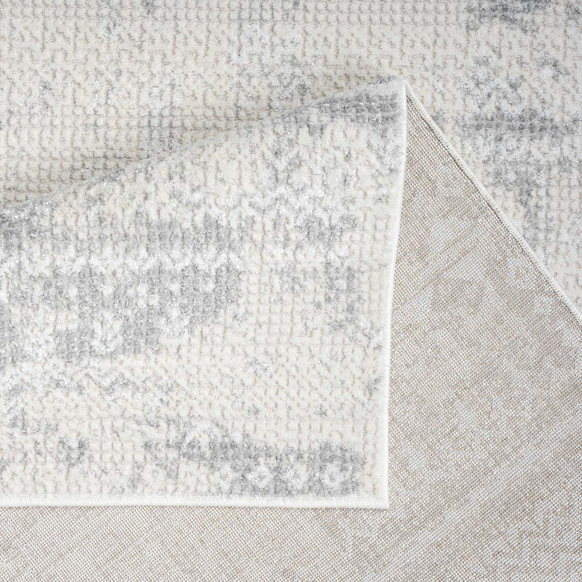 KURZFLOR-TEPPICH Antik 232 Grau 80x150 cm - Grau, Textil (80/150cm) - carpet city