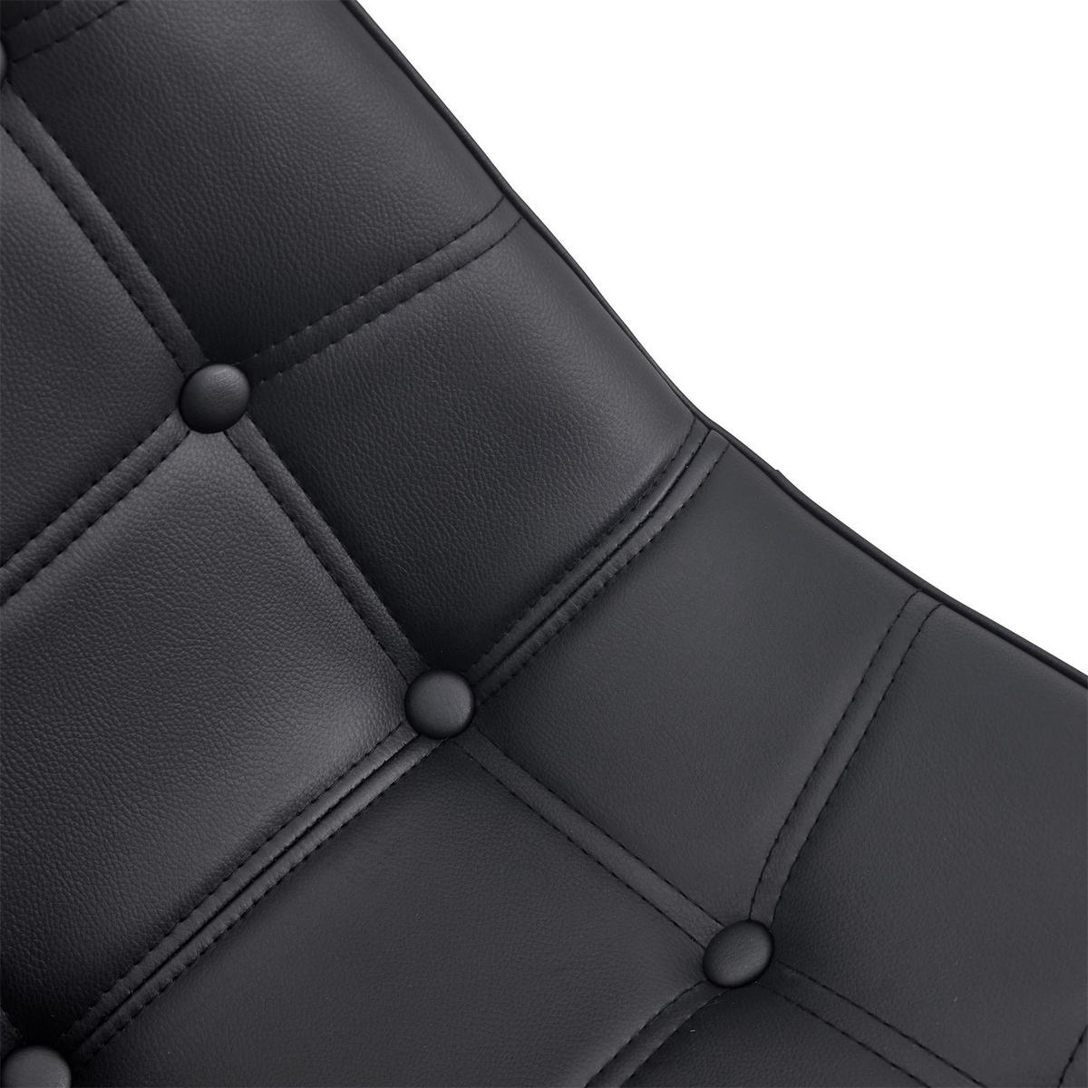 ESSZIMMERSTUHL ALVARO 4ER-SET - Schwarz, Textil (47/84/51cm) - IDIMEX