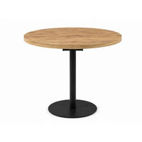 TISCH Schwarz Bartek Ausziehbar - Schwarz, Holzwerkstoff (100/100/76cm) - Sepro Meble