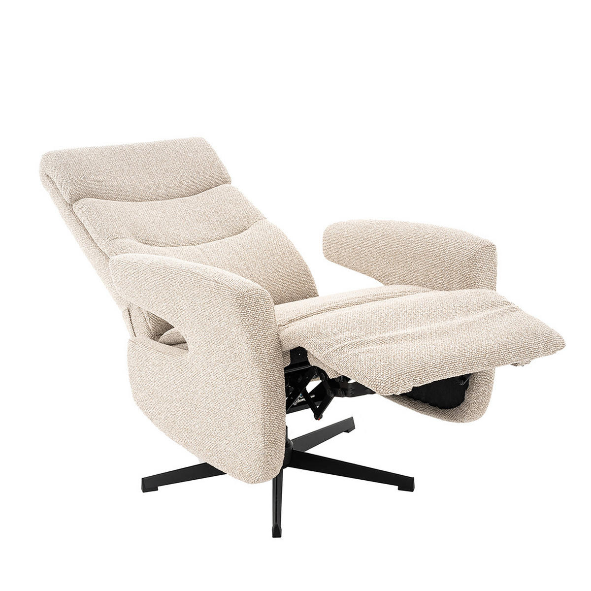 SESSEL Copenhagen - Beige - 90/110/95 cm - Beige, Textil (90/95/110cm) - LABEL51