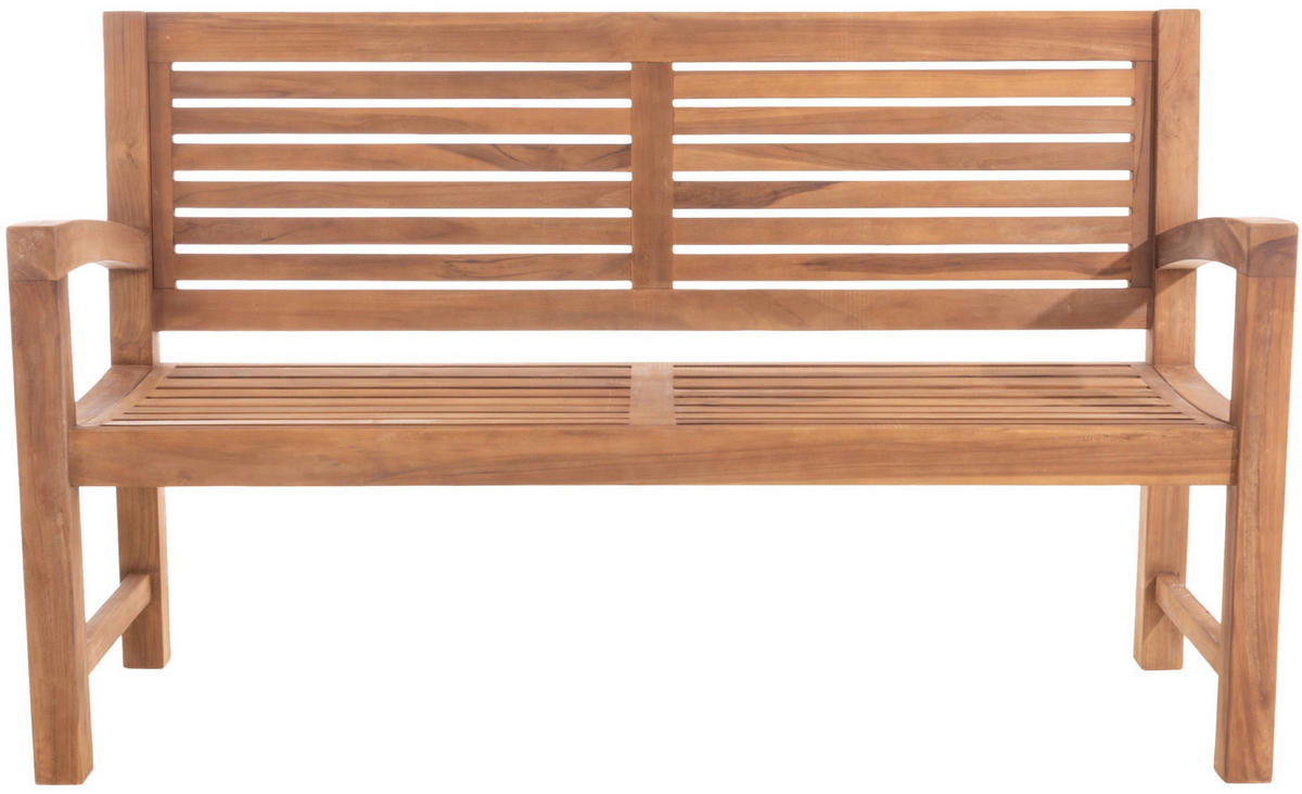 TEAKBANK Halmur 150 cmTeak - Braun, Holz (150/92/59cm) - TPFGarden