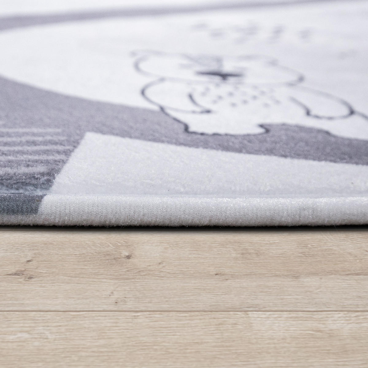 KINDERTEPPICH 80/80 cm Chicos 560 - Weiß, Textil (80/80cm) - Paco Home
