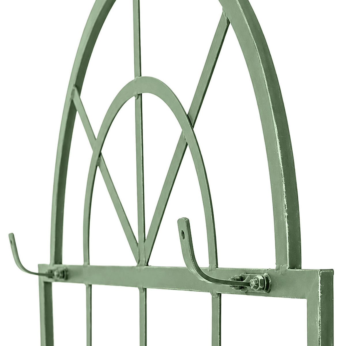 RANKGITTER Metall Antik-Grün - Grün, Metall (70/180/1cm) - CLP