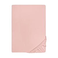 SPANNBETTTUCH Jersey koralle, 90x190 cm - 100x200 cm - Koralle, Textil (100/200cm) - biberna Sleep & Protect