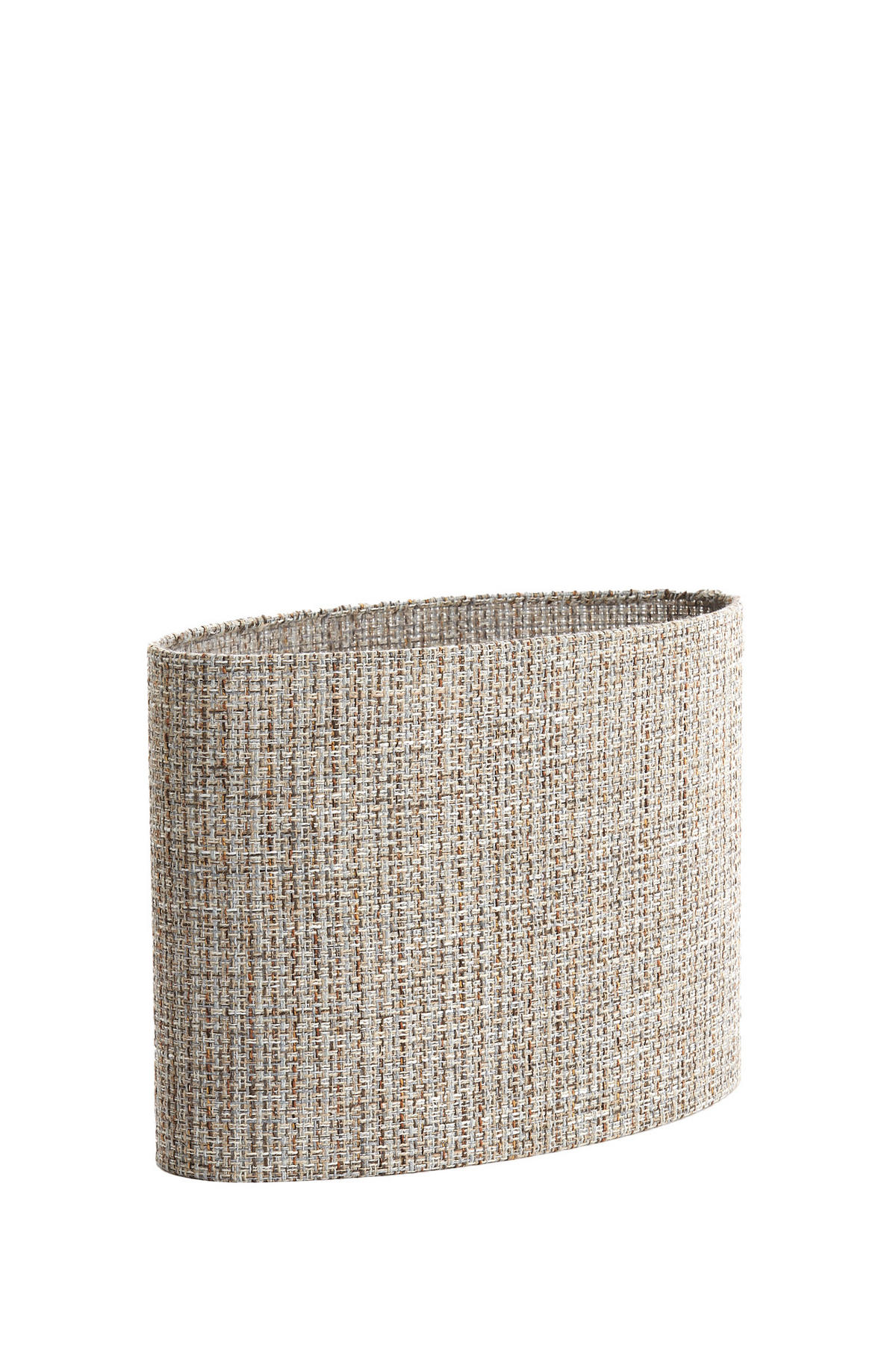 LAMPENSCHIRM Okavi Braun 45/21/32 cm - Braun, Textil (45/21/32cm) - Light & Living