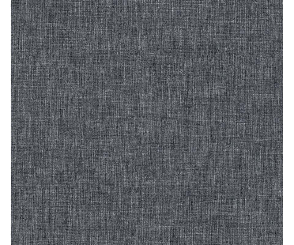 VLIESTAPETE Schwarz 53/1005 cm - Schwarz, Textil (53/1cm) - KUNSTLOFT