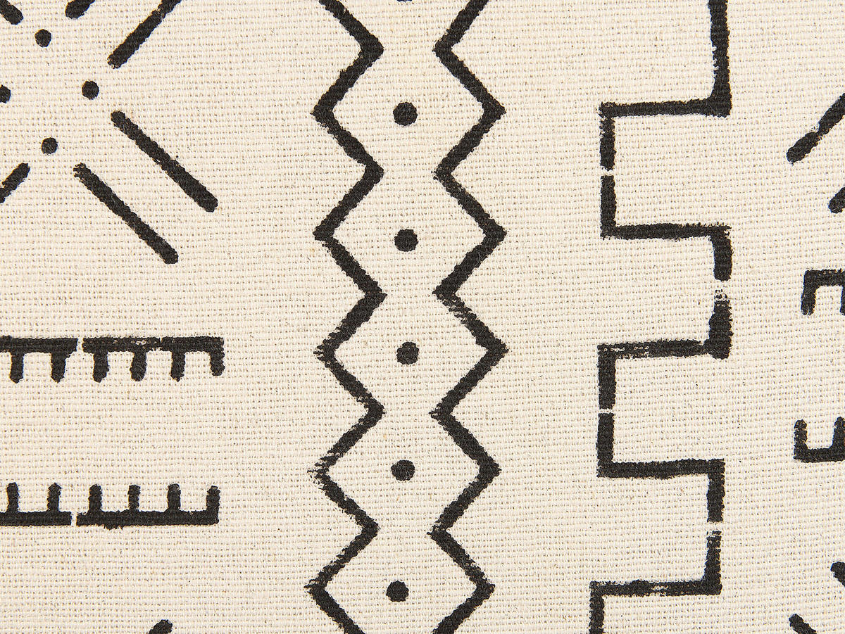 DEKOKISSEN 2er-Set Cremeweiß 45/45 cm Myrica - Ecru, Naturmaterialien/Textil (45/45cm) - Beliani