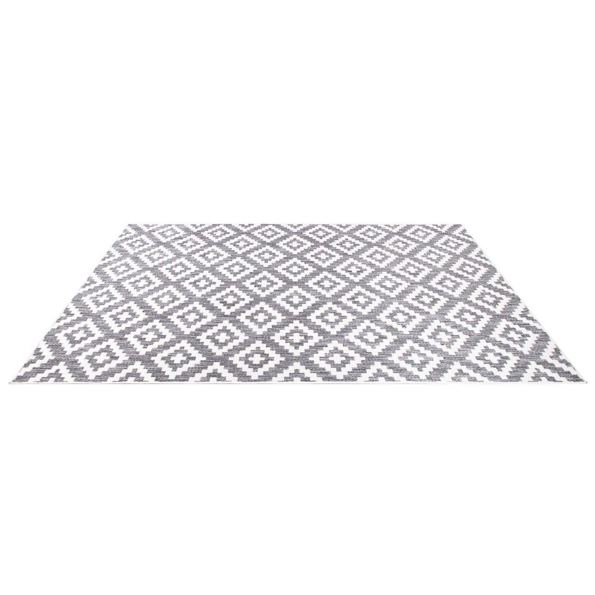 OUTDOOR-TEPPICH Sun 461 Grau 120x170 cm - Grau, Textil (120/170cm) - carpet city