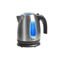 WASSERKOCHER ELEKTRISCH Silber 24/21.5/17.5 cm CEG003 - Silberfarben, Metall (21.5/17.5/24cm) - Lafe