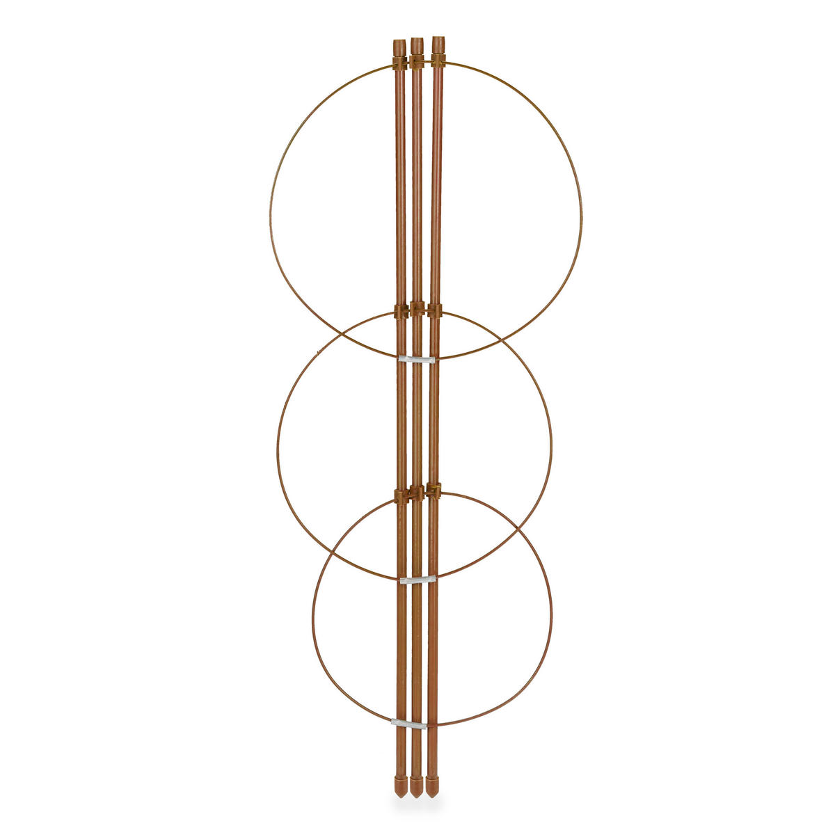 4XRANKHILFE - Braun, Kunststoff/Metall (22/45/22cm) - Relaxdays