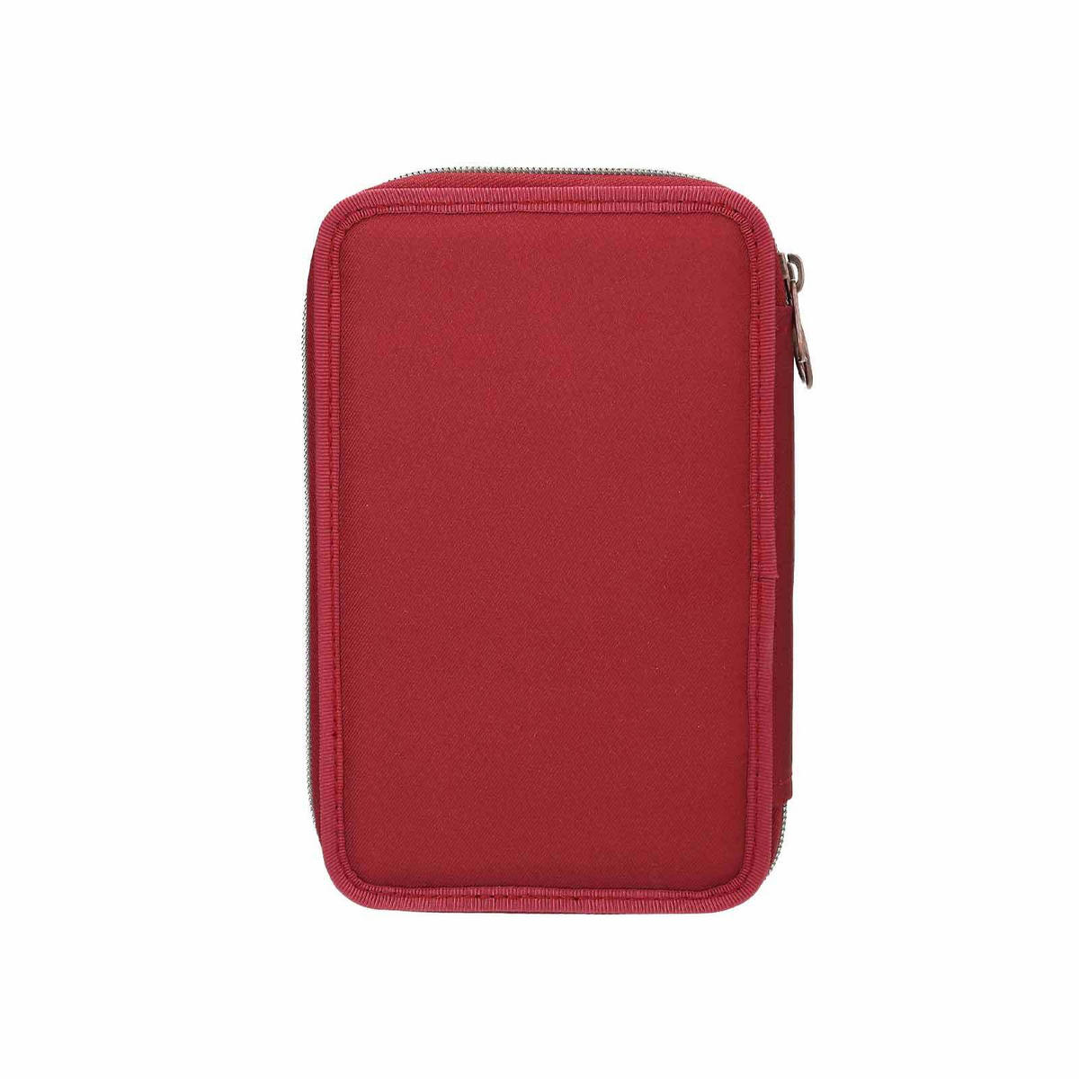 2-FACH FEDERTASCHE FUR-EVER FRIENDS TOPModel rot 5,5 x 13 x 20 cm - Rot, Kunststoff (13/20/5.5cm) - Depesche Germany