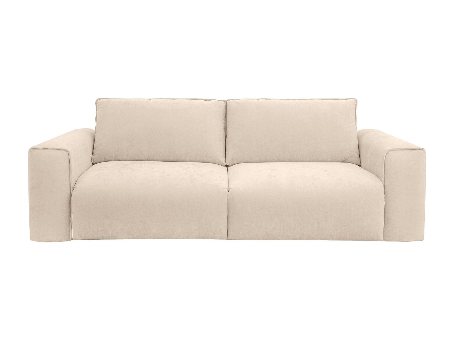 SCHLAFSOFA - 4 Personen - Stoff - Beige - - Beige, Textil (236/80/100cm) - Vente-Unique