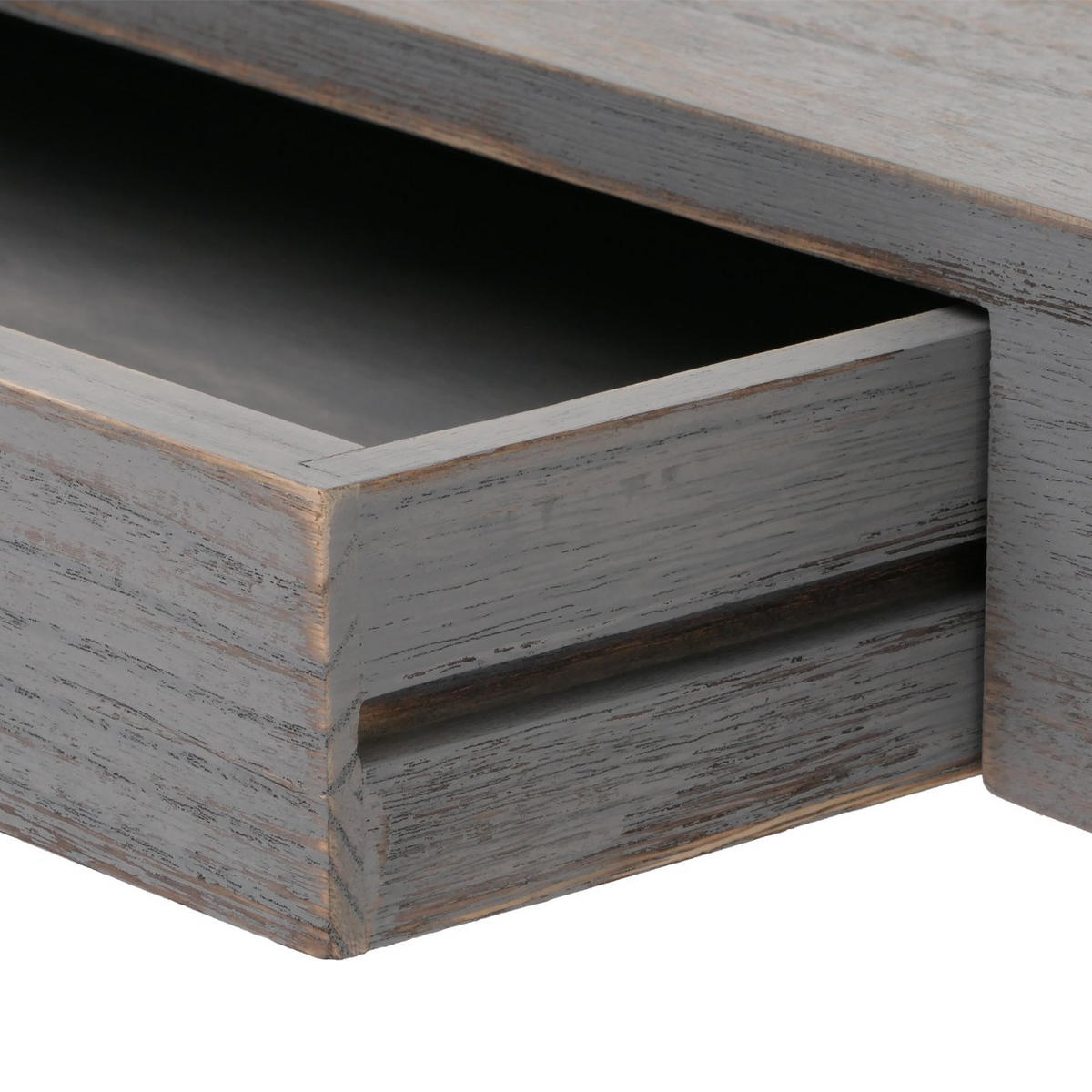 WANDREGAL SCHUBLADE Grau - Grau, Holz (80/8/25cm) - MCW