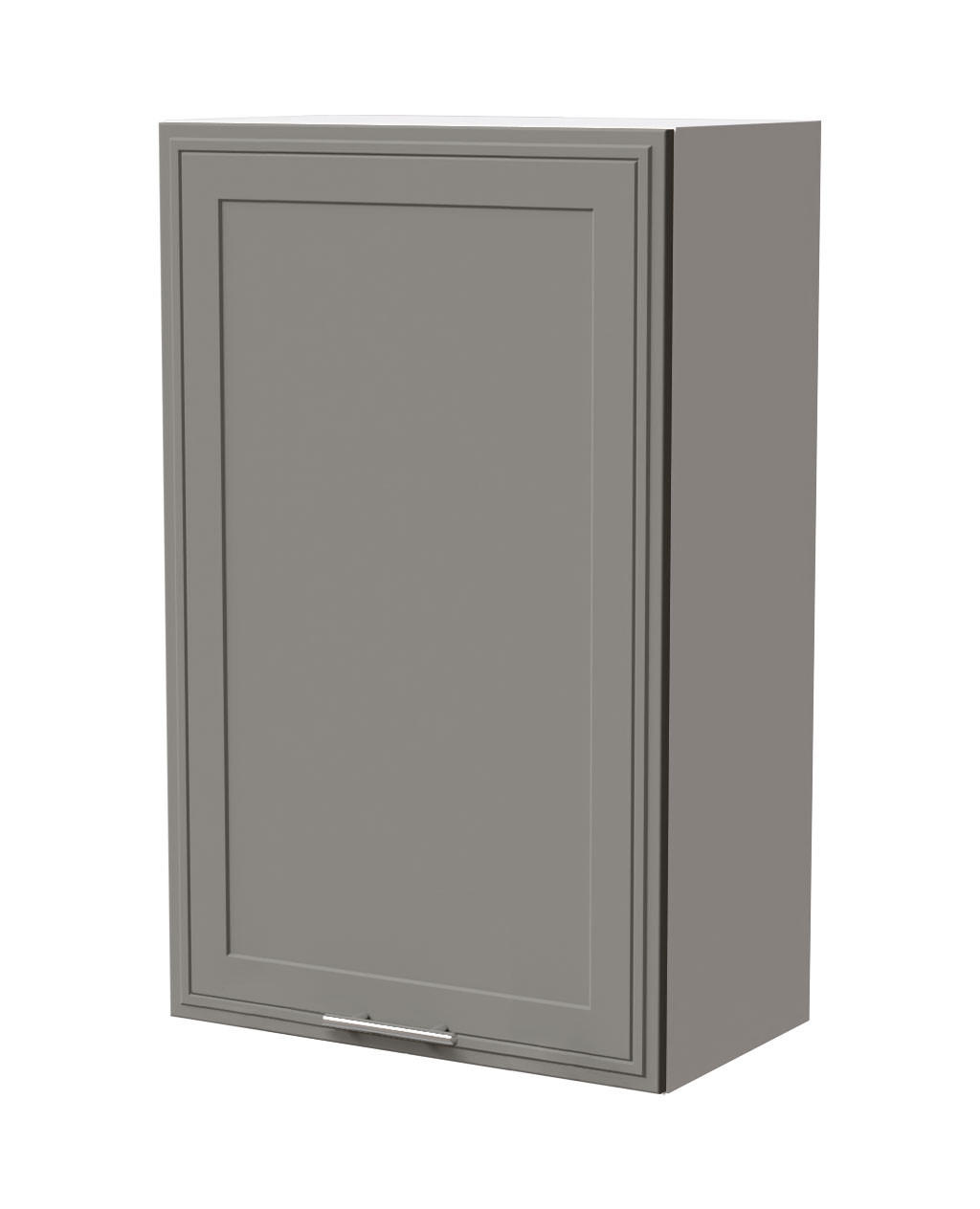Feldmann-Wohnen Hängeschrank Grau, Weiß 60x96x32.5 cm