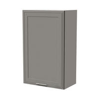 HÄNGESCHRANK Salo W4/60/1 Weiß / Dust Grey Matt 60 / 32,5 / 96cm - Weiß/Grau, Holz/Holzwerkstoff (60/96/32.5cm) - Feldmann-Wohnen