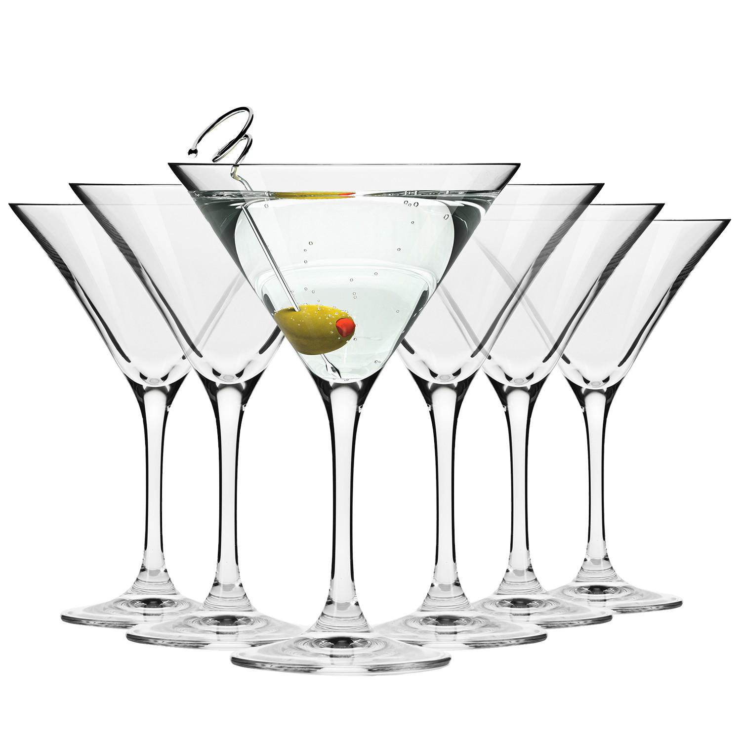 Krosno Glass Martini Transparent
