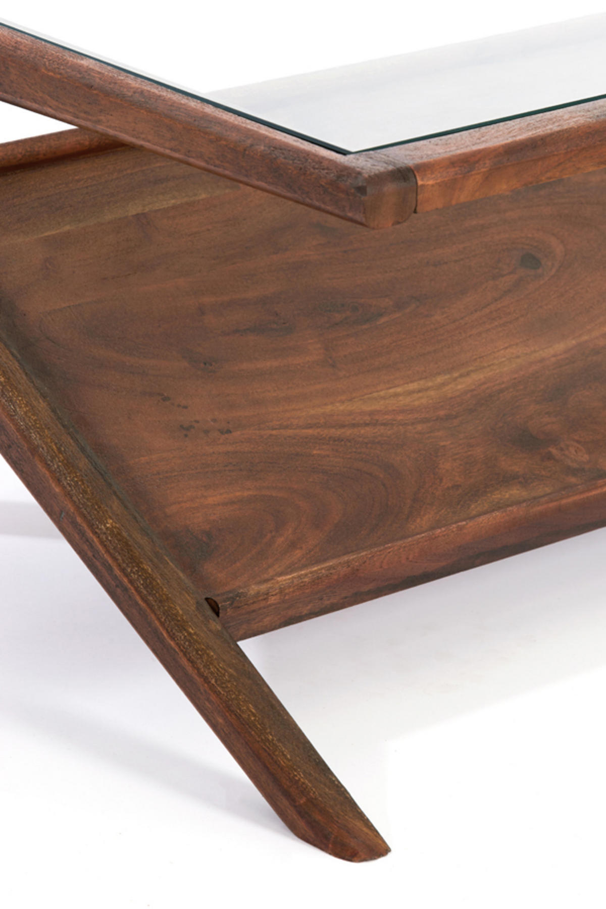 COUCHTISCH Yuki Braun 112/70/41 cm - Braun, Holz (112/70/41cm) - Light & Living