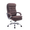 BÜROSTUHL BIG Vancom, Stoff Braun - Braun, Textil/Metall (77/122/77cm) - TPFLiving