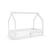 KINDERBETT FLORA 80x160 cm Weiß - Weiß, Holz (80/160cm) - MASSENO