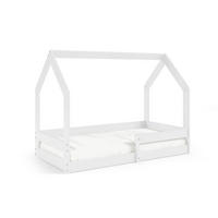 KINDERBETT FLORA 80x160 cm Weiß - Weiß, Holz (80/160cm) - MASSENO