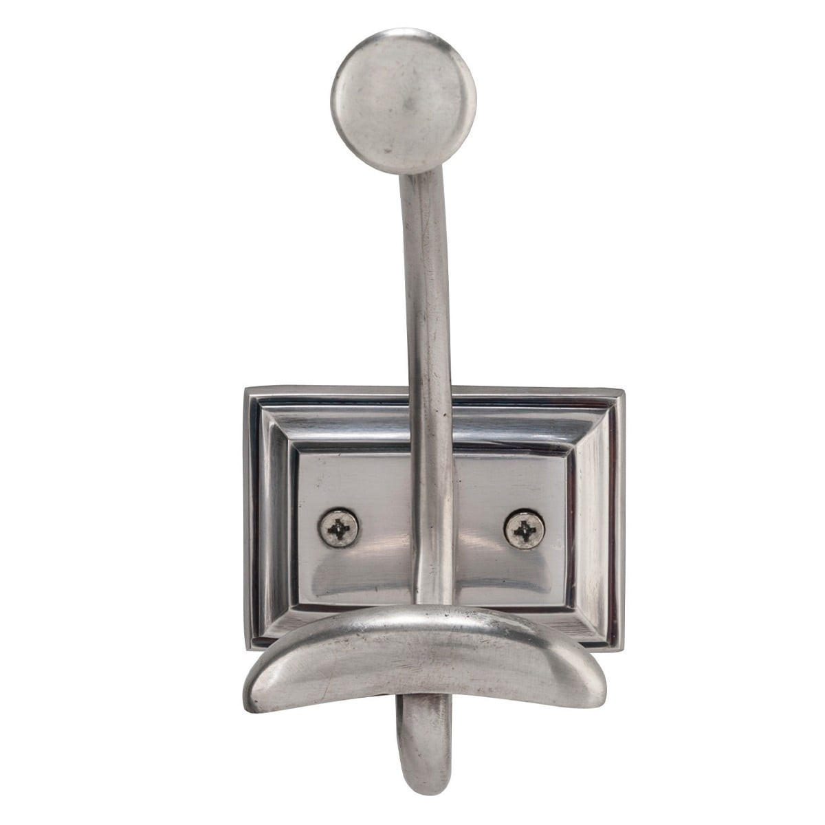 KAPPH&Auml;NGARE med 1 m&auml;ssingskrok Silverf&auml;rgad 17/15/9 cm