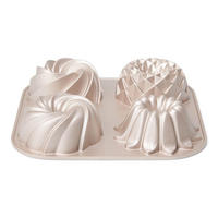 BACKFORM Gold 24/24/5.5 cm PAT04520 - Goldfarben, Metall (24/5.5/24cm) - Patisse 