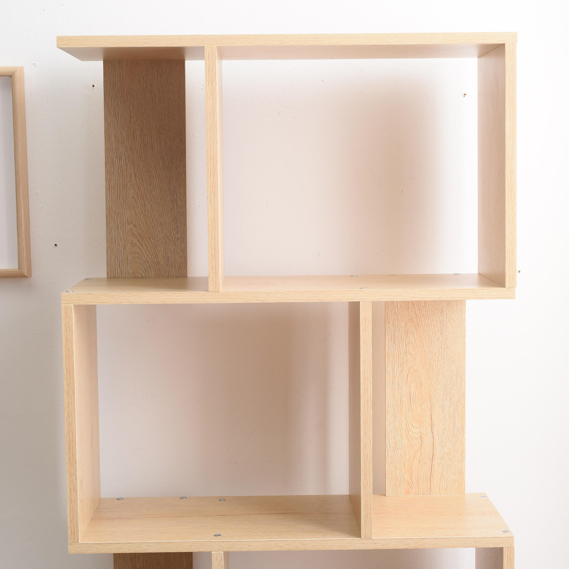 BÜCHERREGAL Beige 24/60/169 cm - Beige, Holzwerkstoff (24/169/60cm) - Mobili Rebecca