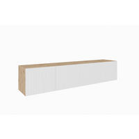 TV-SCHRANK NOE - Eiche Artisan/Weiß, Holzwerkstoff (200/41/40cm) - Meblini