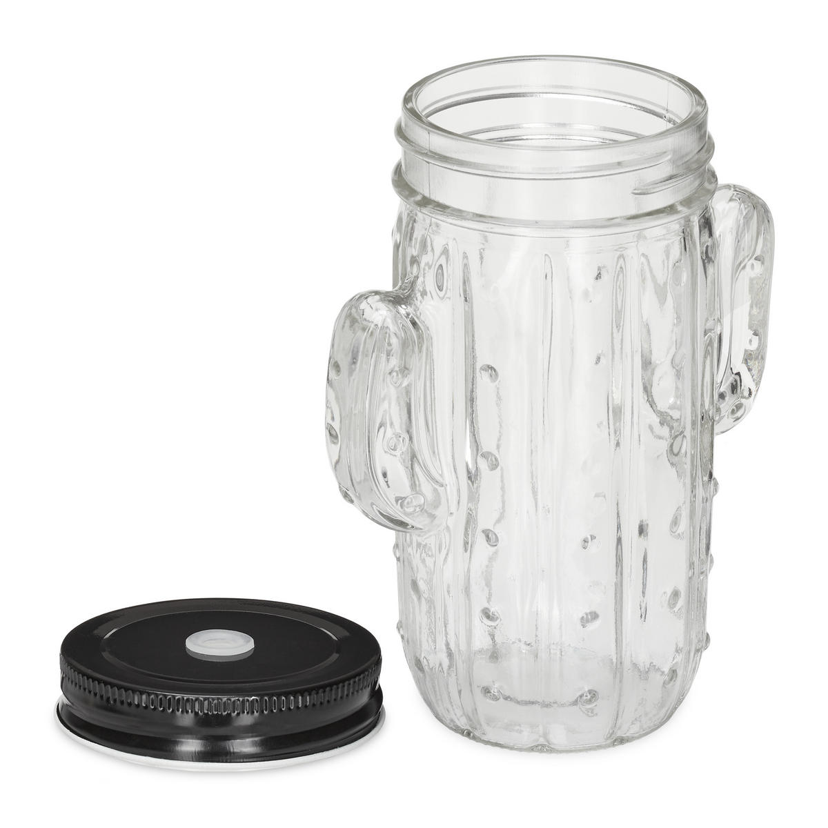 8xTRINKGLAS - Transparent, Glas/Kunststoff - Relaxdays