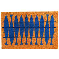 ROHOŽ - viacfarebná, textil/plast (60/40cm) - Relaxdays