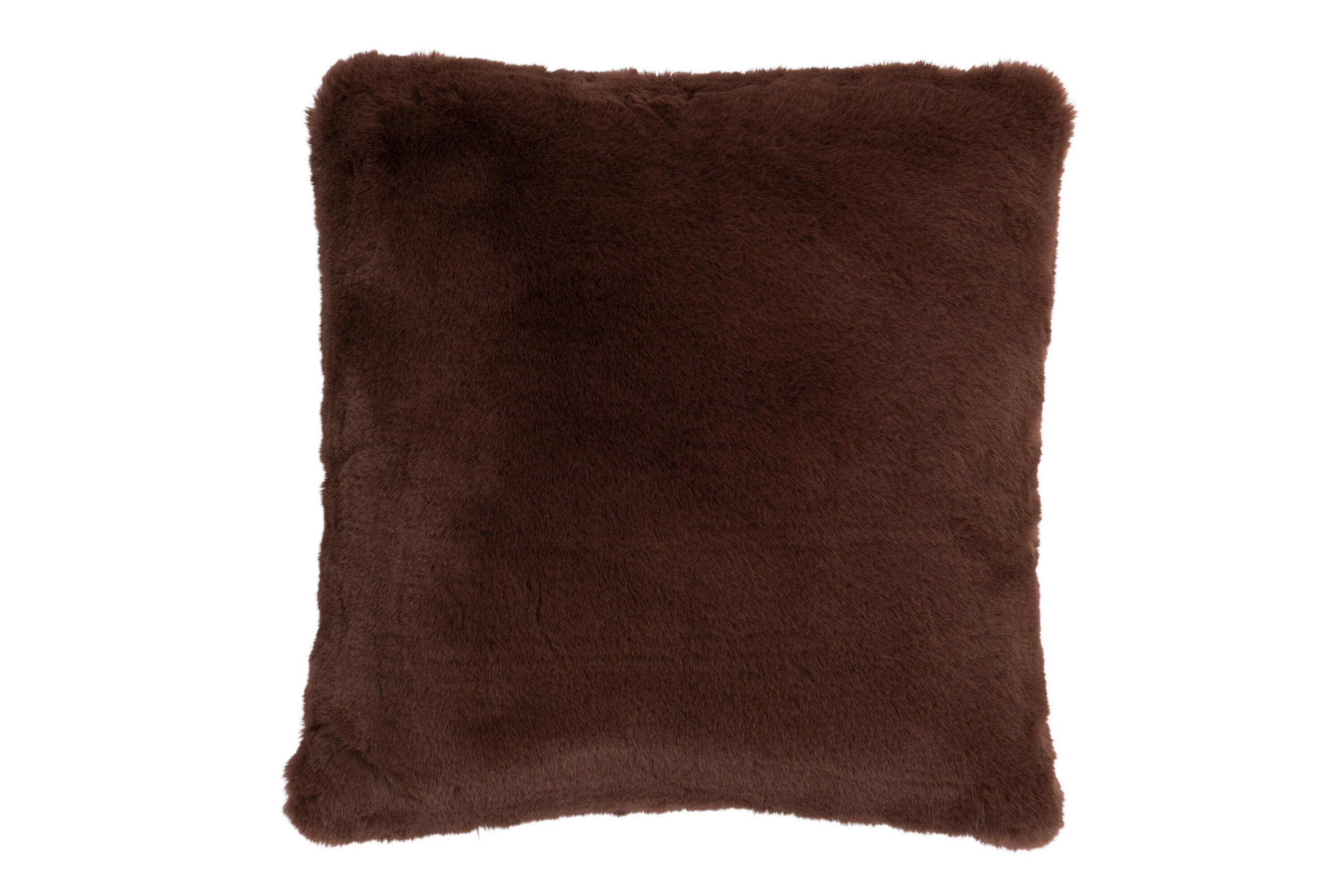 KISSEN CUTIE - Pelz - Braun - Braun, Fell (45/45cm) - J-Line