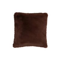 KISSEN CUTIE - Pelz - Braun - Braun, Fell (45/45cm) - J-Line