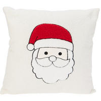 KISSEN Weihnachtsmotiv 44/44 cm weiß - Weiß, Textil (44cm) - Home Styling Collection
