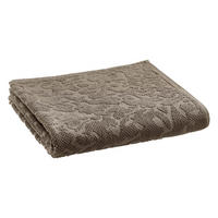 DUSCHTUCH Gilda carbonfarben 70 x 130 cm - Schwarz, Textil (70/130cm) - Vivaraise