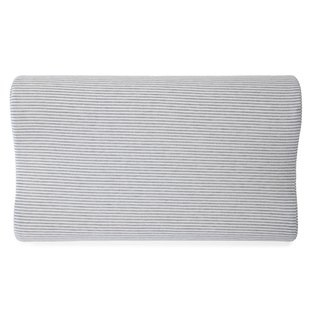 KOPFKISSEN Balie gestreift 50/30 cm - Weiß, Textil (50/30cm) - Homla