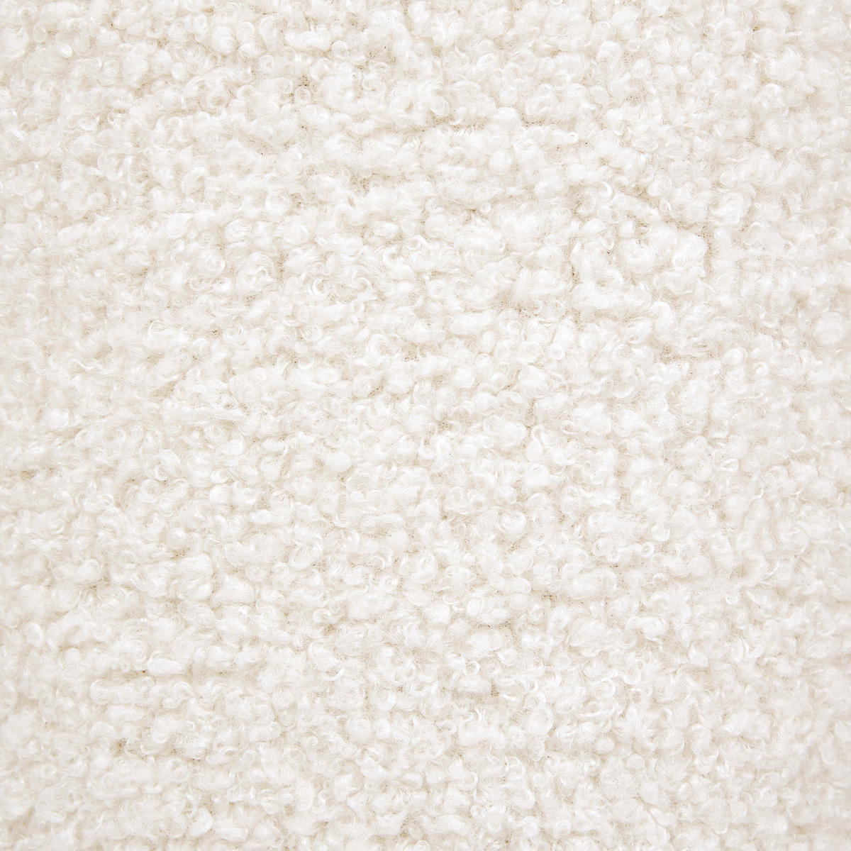 POUF Weiß Beaufort - Creme, Textil (60/27/60cm) - Beliani