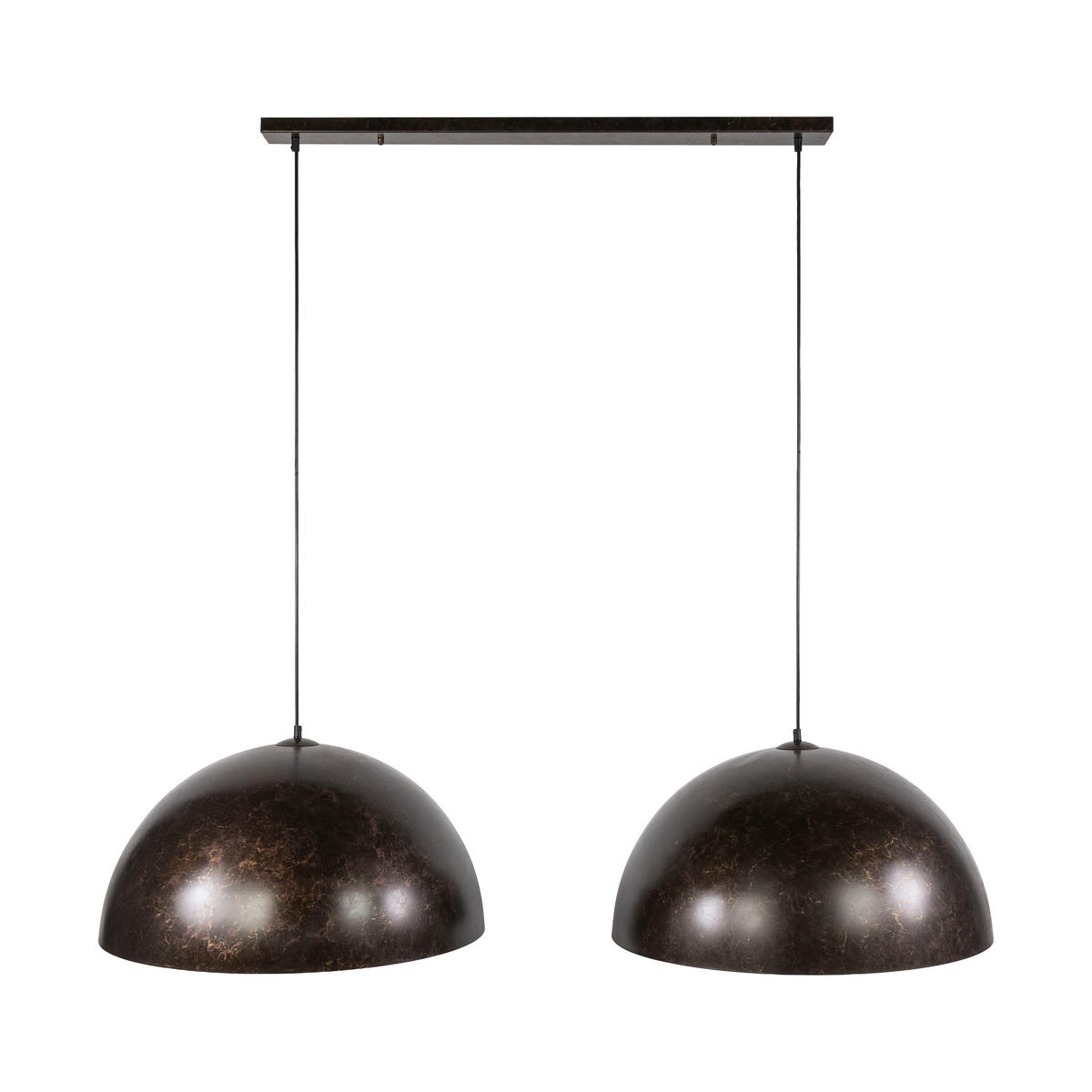 HÄNGELEUCHTE Dome Braun 60/142/150 cm - Braun, Metall (60/142/150cm) - Hoyz Collection