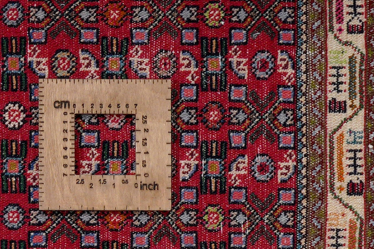 LÄUFER Orient handgeknüpft Assadabad Rot 205/84 cm Schurwolle - Rot, Textil (84/205cm) - Looma