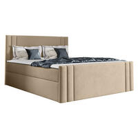 BOXBETT Carmen - Beige, Holz (140/200cm) - MIRJAN24