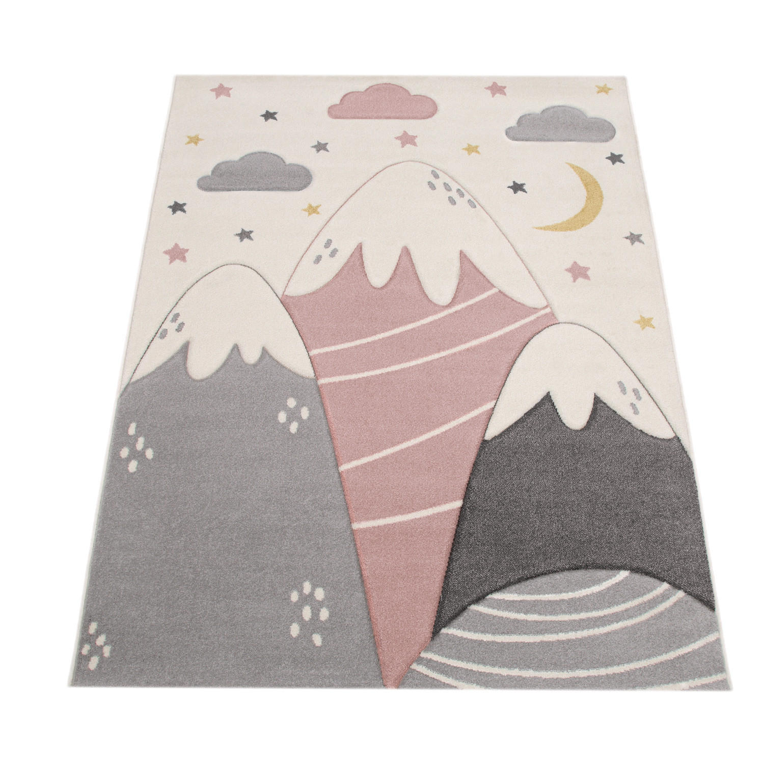KINDERTEPPICH 140/200 cm Cosmo 707 - Pink, Textil (140/200cm) - Paco Home