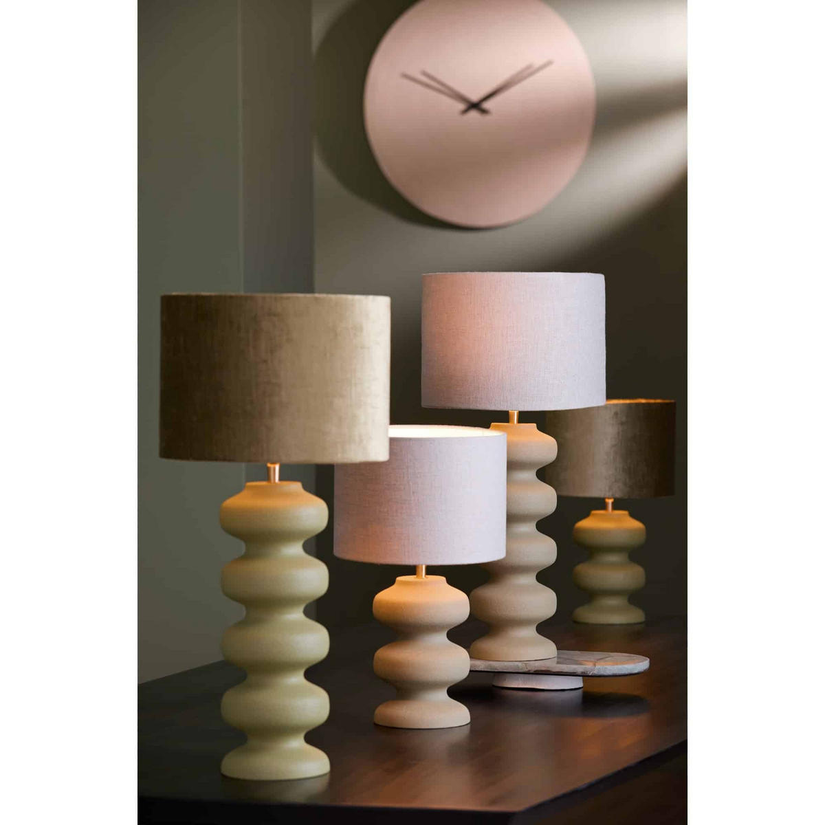 LAMPENFUSS Soroca Braun 15/15/42 cm - Braun, Metall (15/15/42cm) - Light & Living