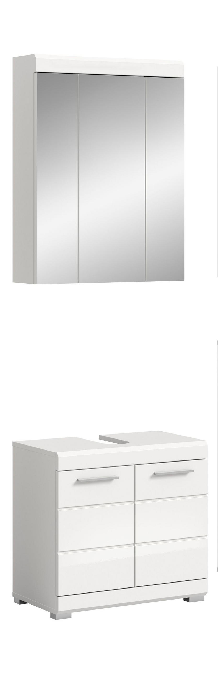 Homes & Jones Badezimmer Weiß 60x191x34 cm