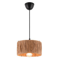 HÄNGELEUCHTE clarisse farbe beige 40w - Beige, Metall (20/20/45cm) - Concept Usine