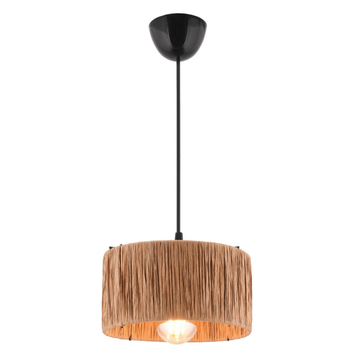 HÄNGELEUCHTE clarisse farbe beige 40w - Beige, Metall (20/20/45cm) - Concept Usine