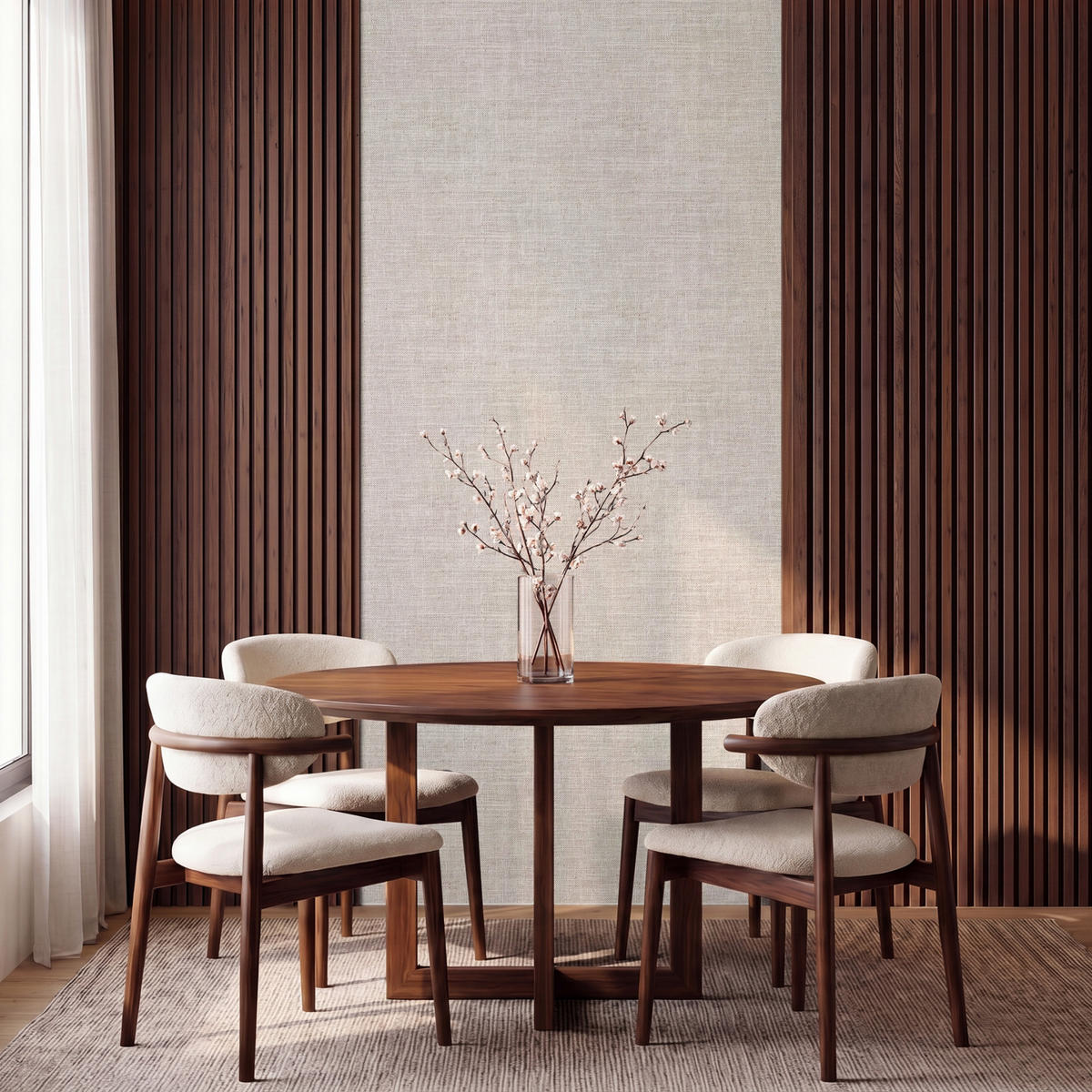 TAPETE - Leinen - Textur - Beige - 140x300 cm - Creme, Papier (140/300cm) - OnlyWow