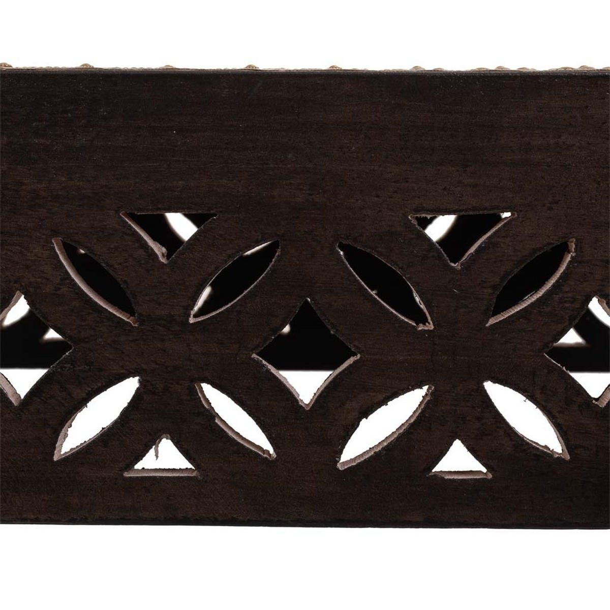 TISCH aus Metall und Holz, grau, 35x40x43cm - Multicolor, Holz (40/35/43cm) - Wanderlust