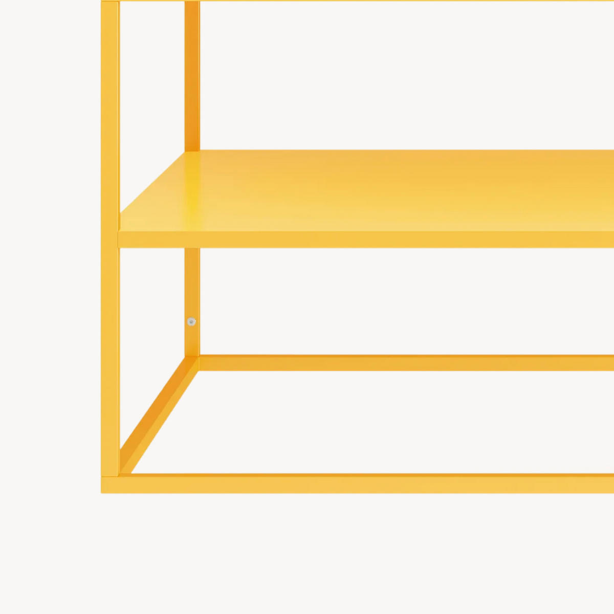 COUCHTISCH Solund 45/90/60 cm - Gelb, Metall (60/90/45cm) - [en.casa]