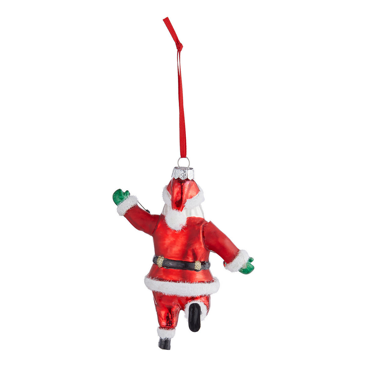 BAUMANHÄNGER Hang On Santa Lichterkette - Rot, Glas (6/13/10cm) - Butlers